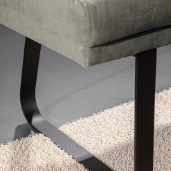 Loftscape Banc Koro I - Gris clair - Largeur : 210 cm -Meubles de salle à manger Soldes Magasin 1000256026 210331 09391300074 DETAILS P000000001000256026