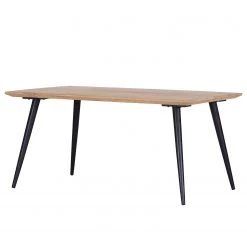 Red Living Table Le Vigan - Manguier massif - Manguier / Noir