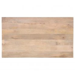 Red Living Table Le Vigan - Manguier massif - Manguier / Noir -Meubles de salle à manger Soldes Magasin 1000256727 210407 14280900080 DETAILS P000000001000256727