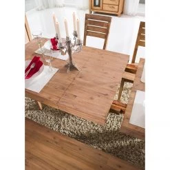 Red Living Table Boisset I (extensible) - Acacia massif 7 Red Living Table Boisset I (extensible) - Acacia massif -Meubles de salle à manger Soldes Magasin 1000256733 210407 14283300098 DETAILS P000000001000256733