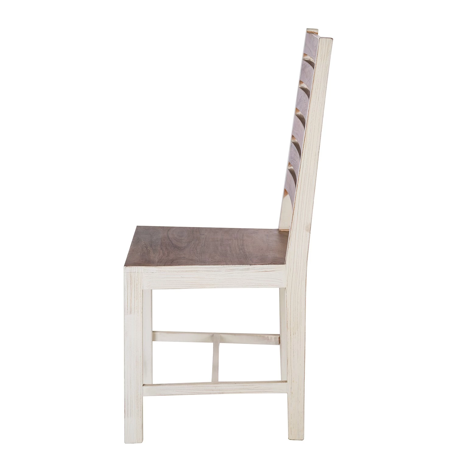 Wolf-Möbel Chaises Maison (lot de 2) - Acacia massif - Acacia couleur pierre / Blanc cassé 3 Wolf-Möbel Chaises Maison (lot de 2) - Acacia massif - Acacia couleur pierre / Blanc cassé – Image 3