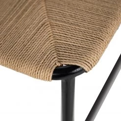 Ars Natura Tabouret de bar Bonao - Rotin / Fer - Naturel / Noir 14 Ars Natura Tabouret de bar Bonao - Rotin / Fer - Naturel / Noir -Meubles de salle à manger Soldes Magasin 1000257227 220330 033 DETAILS P000000001000257227