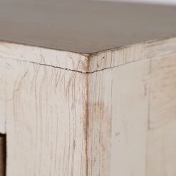 Wolf-Möbel Buffet Maison II - Acacia massif - Acacia couleur pierre / Blanc cassé -Meubles de salle à manger Soldes Magasin 1000257252 220406 050 DETAILS P000000001000257252