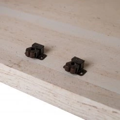 Wolf-Möbel Buffet Maison II - Acacia massif - Acacia couleur pierre / Blanc cassé -Meubles de salle à manger Soldes Magasin 1000257252 220406 070 DETAILS P000000001000257252