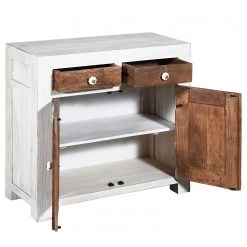 Wolf-Möbel Vaisselier Maison - Acacia massif - Acacia couleur pierre / Blanc cassé 33 Wolf-Möbel Vaisselier Maison - Acacia massif - Acacia couleur pierre / Blanc cassé -Meubles de salle à manger Soldes Magasin 1000257397 211216 08185000096 DETAILS P000000001000257397