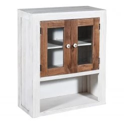 Wolf-Möbel Vaisselier Maison - Acacia massif - Acacia couleur pierre / Blanc cassé 34 Wolf-Möbel Vaisselier Maison - Acacia massif - Acacia couleur pierre / Blanc cassé -Meubles de salle à manger Soldes Magasin 1000257397 211216 081900000102 DETAILS P000000001000257397