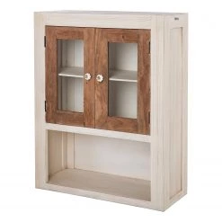 Wolf-Möbel Vaisselier Maison - Acacia massif - Acacia couleur pierre / Blanc cassé 43 Wolf-Möbel Vaisselier Maison - Acacia massif - Acacia couleur pierre / Blanc cassé -Meubles de salle à manger Soldes Magasin 1000257397 220406 038 DETAILS P000000001000257397