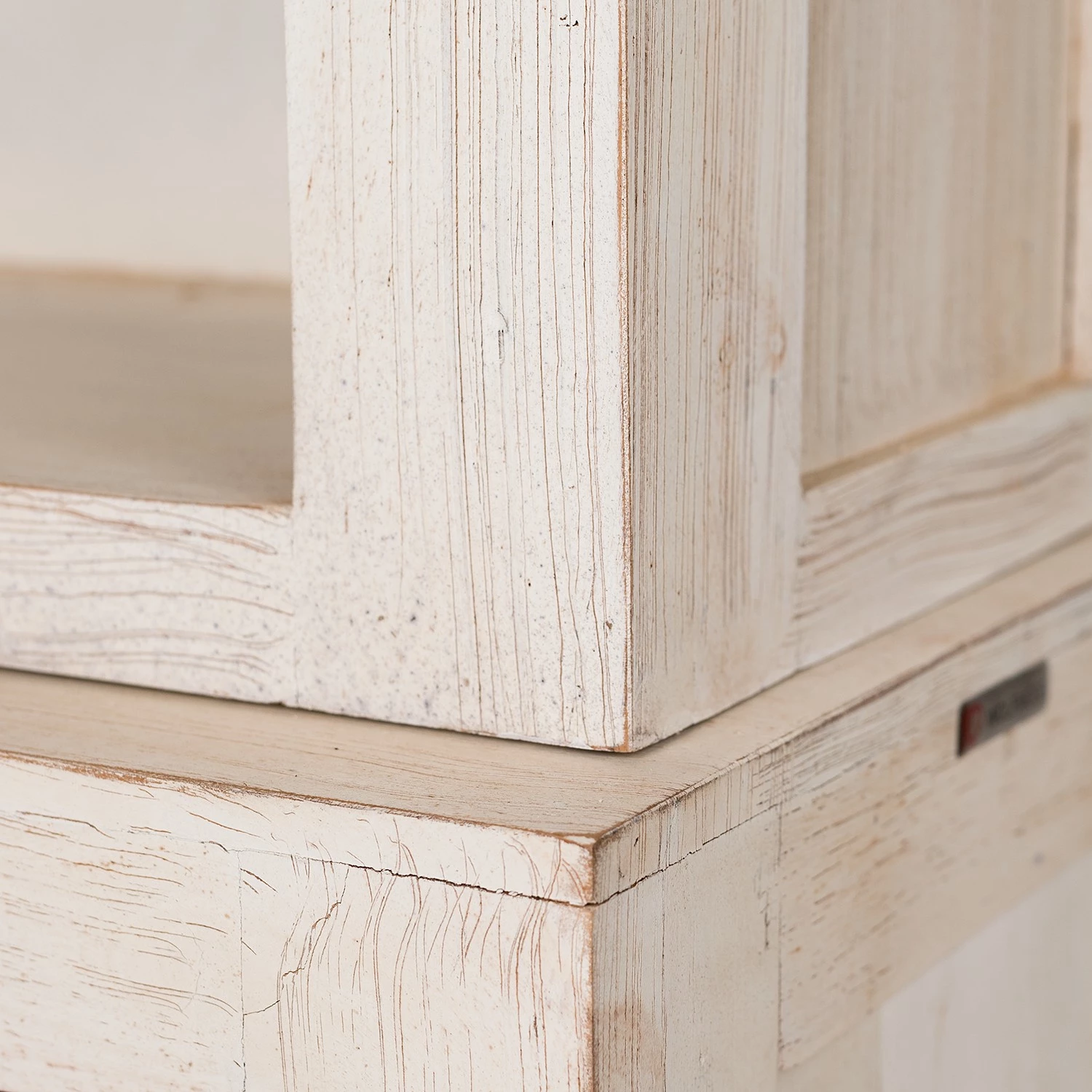 Wolf-Möbel Vaisselier Maison - Acacia massif - Acacia couleur pierre / Blanc cassé 18 Wolf-Möbel Vaisselier Maison - Acacia massif - Acacia couleur pierre / Blanc cassé – Image 18