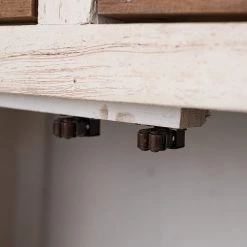 Wolf-Möbel Vaisselier Maison - Acacia massif - Acacia couleur pierre / Blanc cassé 49 Wolf-Möbel Vaisselier Maison - Acacia massif - Acacia couleur pierre / Blanc cassé -Meubles de salle à manger Soldes Magasin 1000257397 220406 052 DETAILS P000000001000257397