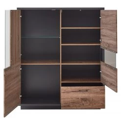 Red Living Buffet haut Batey - Imitation chêne de Havel / Graphite -Meubles de salle à manger Soldes Magasin 1000257536 210429 08061400004 DETAILS P000000001000257536