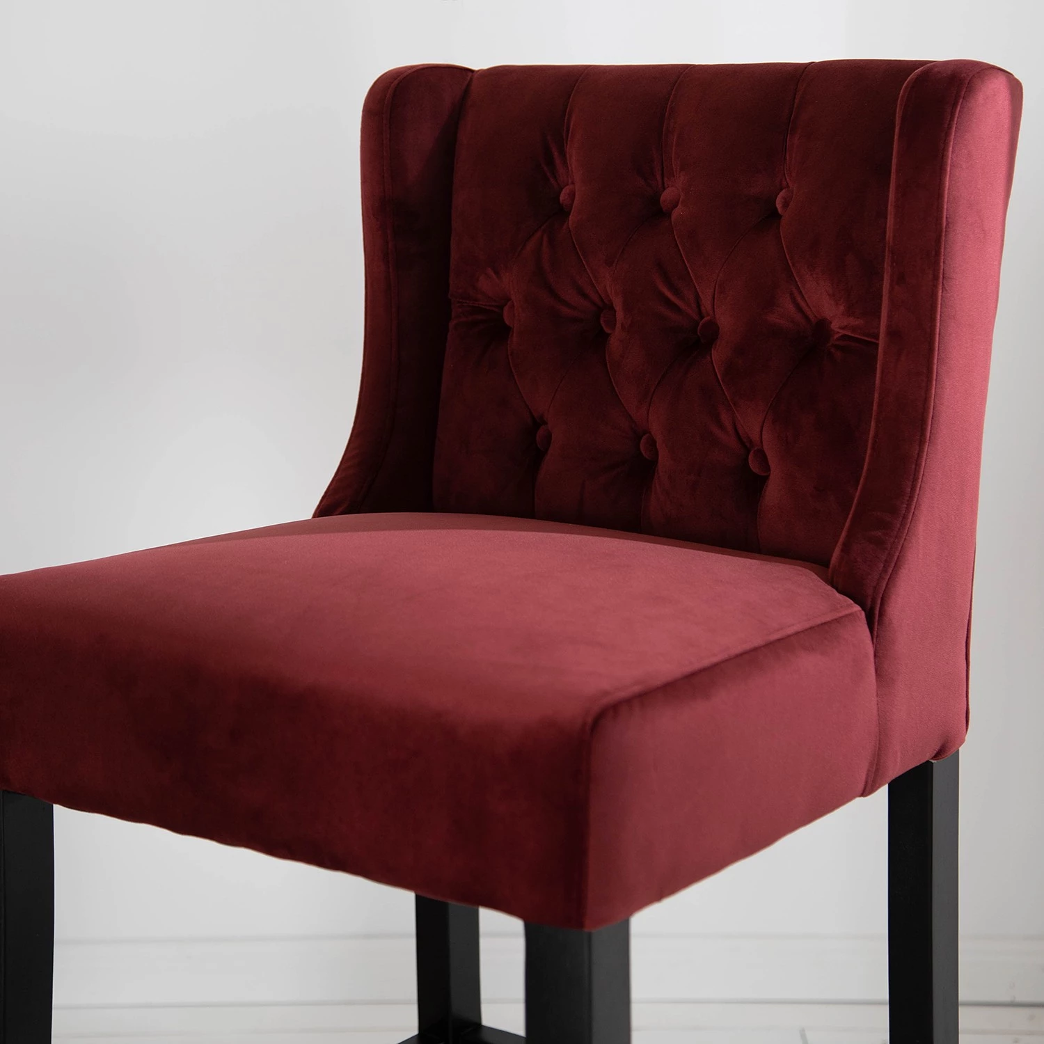 Maison Belfort Tabouret de bar Nola II - Bordeaux - Noir 10 Maison Belfort Tabouret de bar Nola II - Bordeaux - Noir – Image 10