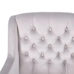 Maison Belfort Chaise à accoudoirs Austin II - Gris clair - Chêne clair -Meubles de salle à manger Soldes Magasin 1000260669 211102 133603000137 DETAILS P000000001000260669