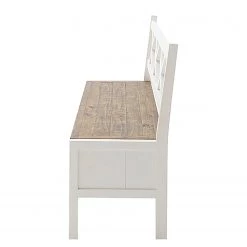 Maison Belfort Banc Balignton - Pin massif - Pin / Blanc -Meubles de salle à manger Soldes Magasin 1000260735 211116 12543200237 DETAILS P000000001000260735