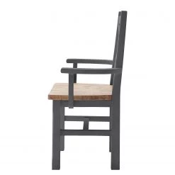 Maison Belfort Chaise à accoudoirs Balignton - Pin massif - Gris 10 Maison Belfort Chaise à accoudoirs Balignton - Pin massif - Gris -Meubles de salle à manger Soldes Magasin 1000260736 211116 12545500240 DETAILS P000000001000260736