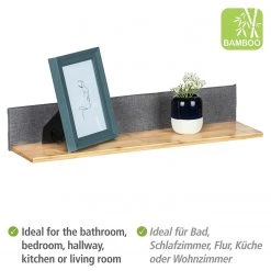 WENKO Étagère murale Bahari - Bambou massif - Marron / Gris 11 WENKO Étagère murale Bahari - Bambou massif - Marron / Gris -Meubles de salle à manger Soldes Magasin 1000260945 210423 13344100150 DETAILS P000000001000260945