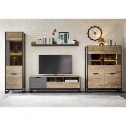 Red Living Buffet haut Cocody - Imitation chêne Montana / Gris 12 Red Living Buffet haut Cocody - Imitation chêne Montana / Gris -Meubles de salle à manger Soldes Magasin 1000261325 210426 09135100043 MOOD DETAILS P000000001000261325 mood