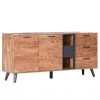 Naturoo Buffet Manabi - Acacia massif - Acacia / Anthracite