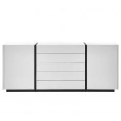 Loftscape Commode Muuga I - Blanc / Gris -Meubles de salle à manger Soldes Magasin 1000261751 210422 07554800017 DETAILS P000000001000261751