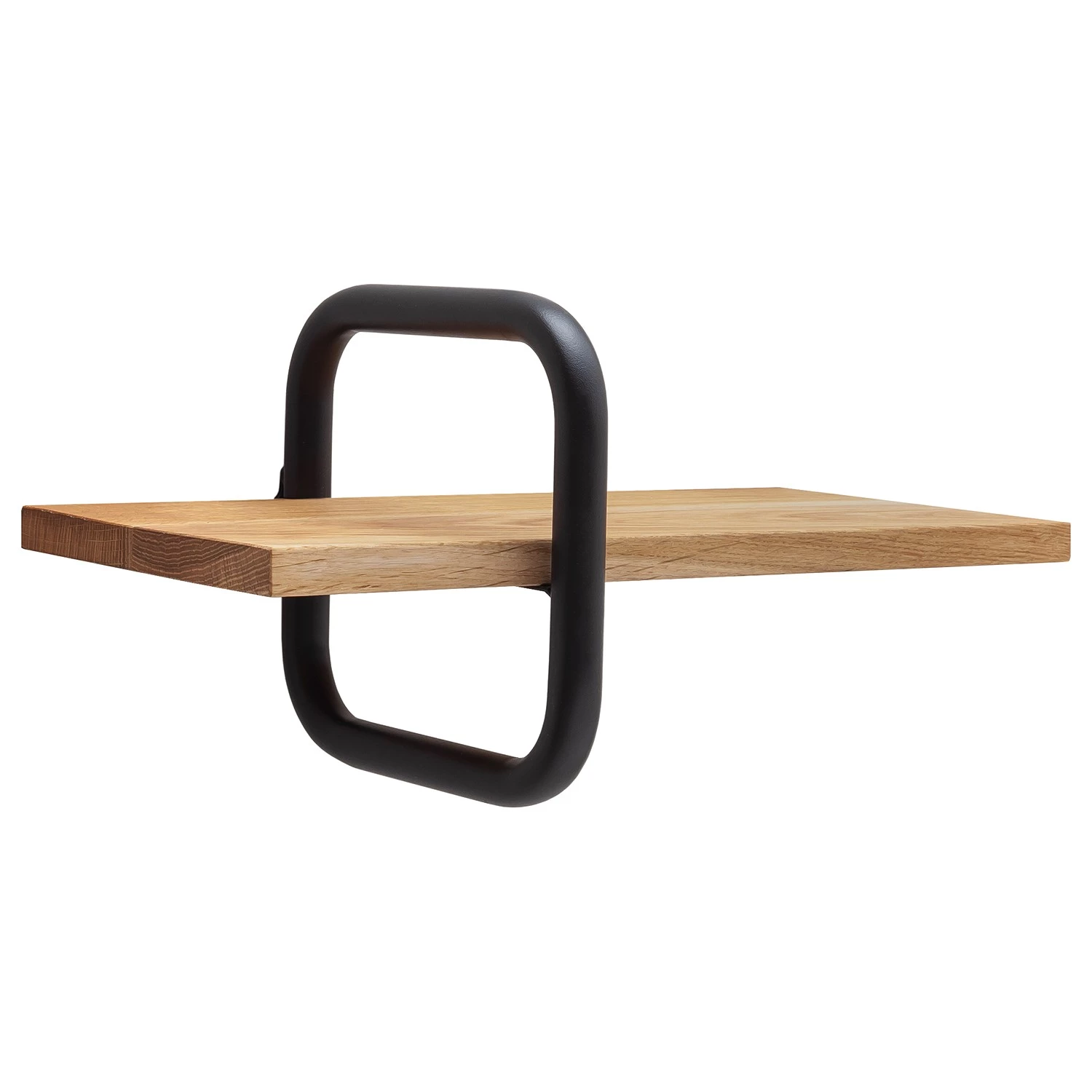 Ars manufacti Étagère murale Wana I - Chêne massif / Métal 2 Ars manufacti Étagère murale Wana I - Chêne massif / Métal – Image 2