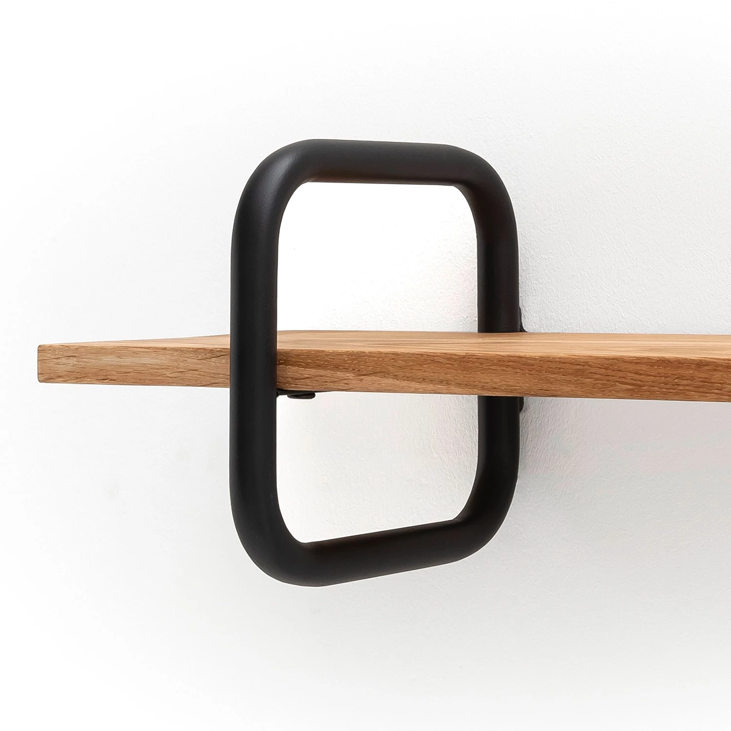 Ars manufacti Étagère murale Wana I - Chêne massif / Métal 3 Ars manufacti Étagère murale Wana I - Chêne massif / Métal – Image 3