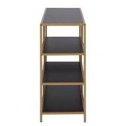 Red Living Étagère Coogee II - Noir / Doré -Meubles de salle à manger Soldes Magasin 1000263275 210430 14473000070 DETAILS P000000001000263275
