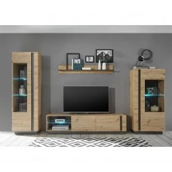 Loftscape Tablette murale Cailla - Imitation chêne Artisan -Meubles de salle à manger Soldes Magasin 1000263375 210430 12405600025 MOOD DETAILS P000000001000263375 mood