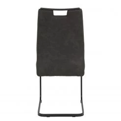 Red Living Chaise cantilever Vihti - Anthracite - Lot de 2 -Meubles de salle à manger Soldes Magasin 1000263412 210430 11440800037 DETAILS P000000001000263412