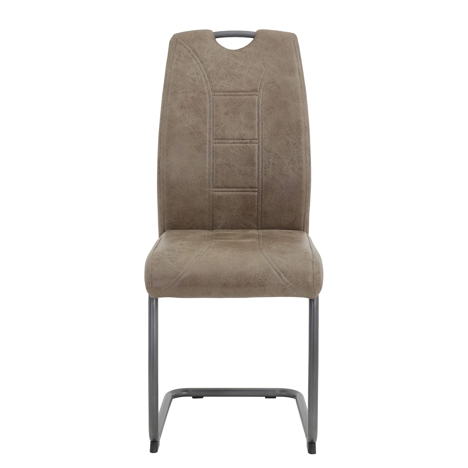 Red Living Chaise cantilever Haapsa - Limon - Lot de 2 2 Red Living Chaise cantilever Haapsa - Limon - Lot de 2 – Image 2