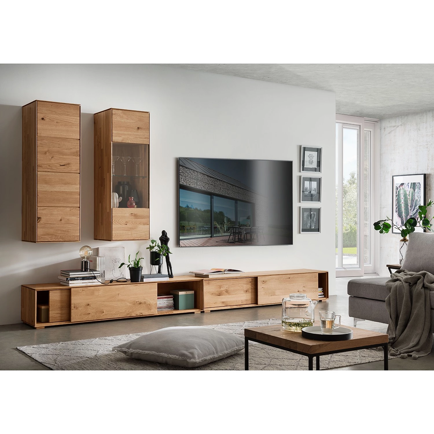 Naturoo Armoire murale Kolanoor I - Chêne sauvage massif 2 Naturoo Armoire murale Kolanoor I - Chêne sauvage massif – Image 2