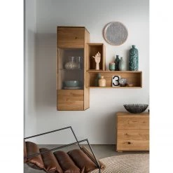 Naturoo Étagère murale Kolanoor I - Chêne sauvage massif -Meubles de salle à manger Soldes Magasin 1000265774 210518 09315000013 MOOD DETAILS P000000001000265774 mood