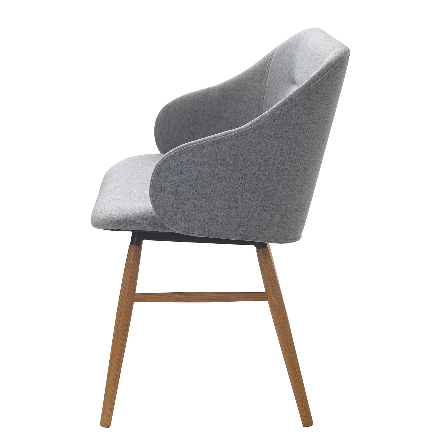 Norrwood Banquette Epalia - Tissu / Chêne massif - Gris clair / Chêne 3 Norrwood Banquette Epalia - Tissu / Chêne massif - Gris clair / Chêne – Image 3