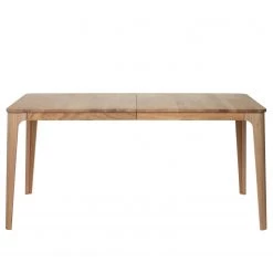 Naturoo Table Bell - Partiellement en chêne massif, extensible