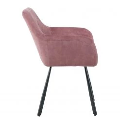 Ars manufacti Chaise à accoudoirs Yuna - Rose vieilli -Meubles de salle à manger Soldes Magasin 1000269994 220506 035 DETAILS P000000001000269994