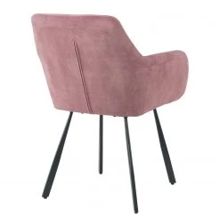 Ars manufacti Chaise à accoudoirs Yuna - Rose vieilli -Meubles de salle à manger Soldes Magasin 1000269994 220506 040 DETAILS P000000001000269994