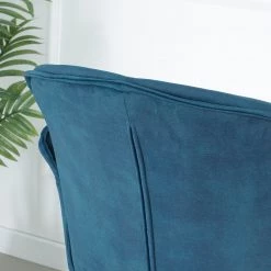 Ars manufacti Chaise à accoudoirs Yves - Bleu lagon 27 Ars manufacti Chaise à accoudoirs Yves - Bleu lagon -Meubles de salle à manger Soldes Magasin 1000269998 220506 050 DETAILS P000000001000269998