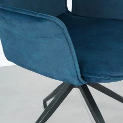 Ars manufacti Chaise à accoudoirs Yves - Bleu lagon 30 Ars manufacti Chaise à accoudoirs Yves - Bleu lagon -Meubles de salle à manger Soldes Magasin 1000269998 220506 065 DETAILS P000000001000269998