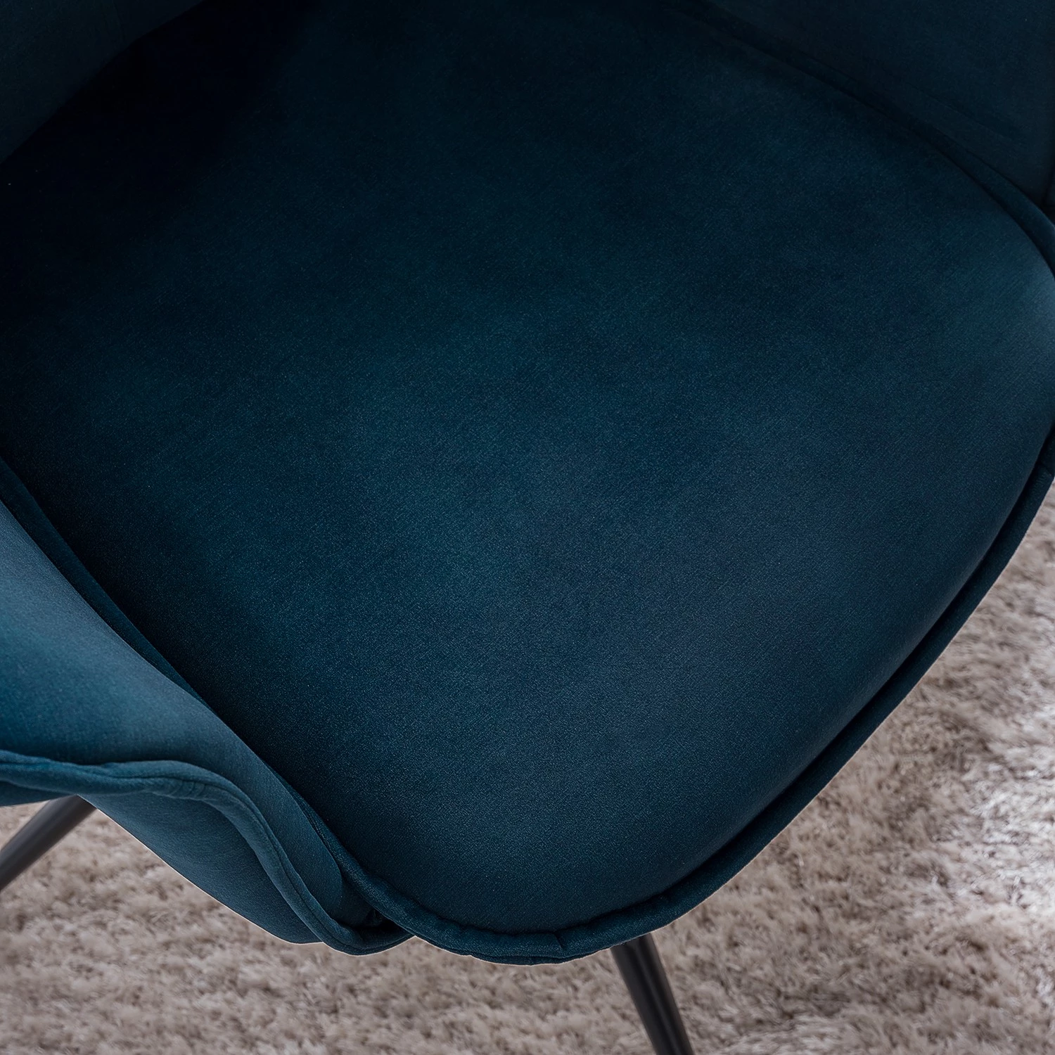 Ars manufacti Chaise à accoudoirs Yves - Bleu lagon 17 Ars manufacti Chaise à accoudoirs Yves - Bleu lagon – Image 17