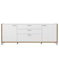 Norrwood Buffet Boyd II - Blanc / Imitation chêne -Meubles de salle à manger Soldes Magasin 1000270234 210609 06155700170 DETAILS P000000001000270234