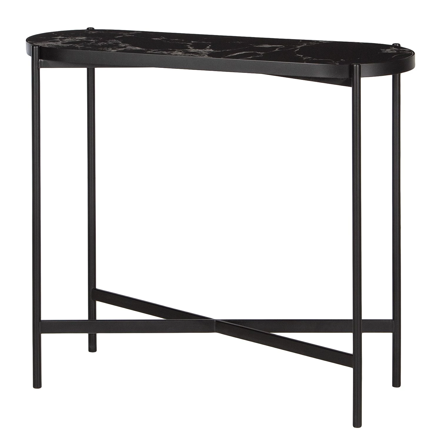 Studio Copenhagen Console Abee - Imitation marbre noir / Noir 1 Studio Copenhagen Console Abee - Imitation marbre noir / Noir