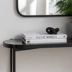 Studio Copenhagen Console Abee - Imitation marbre noir / Noir 14 Studio Copenhagen Console Abee - Imitation marbre noir / Noir -Meubles de salle à manger Soldes Magasin 1000270353 220823 021 MOOD DETAILS P000000001000270353 mood