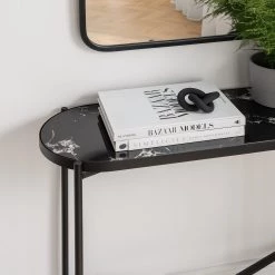 Studio Copenhagen Console Abee - Imitation marbre noir / Noir 16 Studio Copenhagen Console Abee - Imitation marbre noir / Noir -Meubles de salle à manger Soldes Magasin 1000270353 220823 023 MOOD DETAILS P000000001000270353 mood