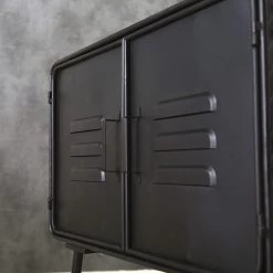 Boltze Buffet Style - Métal - Noir -Meubles de salle à manger Soldes Magasin 1000270756 210709 14011700022 DETAILS P000000001000270756