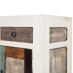 Wolf-Möbel Buffet Goa White - Partiellement en manguier massif - Manguier vintage blanc -Meubles de salle à manger Soldes Magasin 1000271076 220406 034 DETAILS P000000001000271076