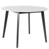 Red Living Table Brise I - Partiellement en pin massif - Blanc / Noir