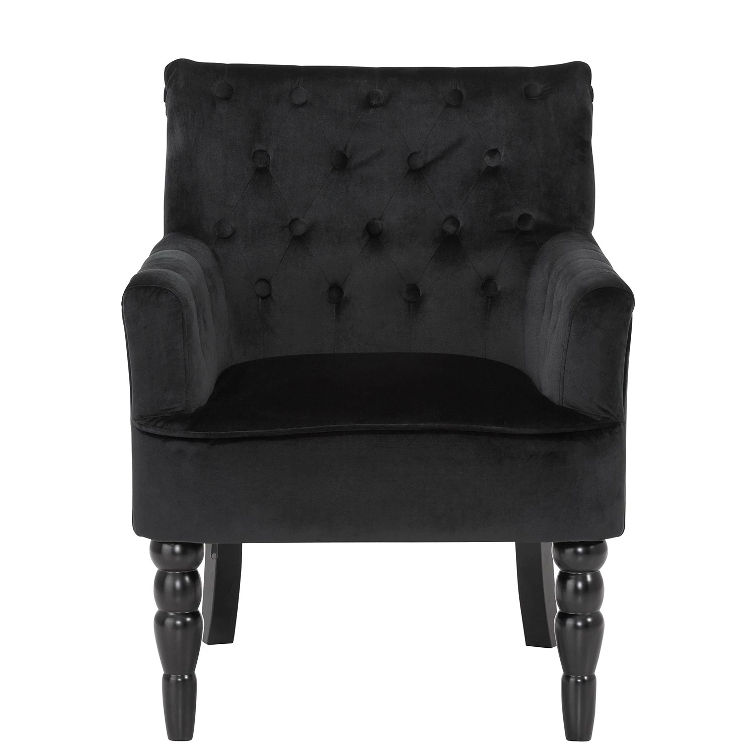 Red Living Chaise à accoudoirs Adora - Noir 2 Red Living Chaise à accoudoirs Adora - Noir – Image 2