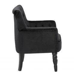 Red Living Chaise à accoudoirs Adora - Noir 8 Red Living Chaise à accoudoirs Adora - Noir -Meubles de salle à manger Soldes Magasin 1000271806 210602 16122200044 DETAILS P000000001000271806