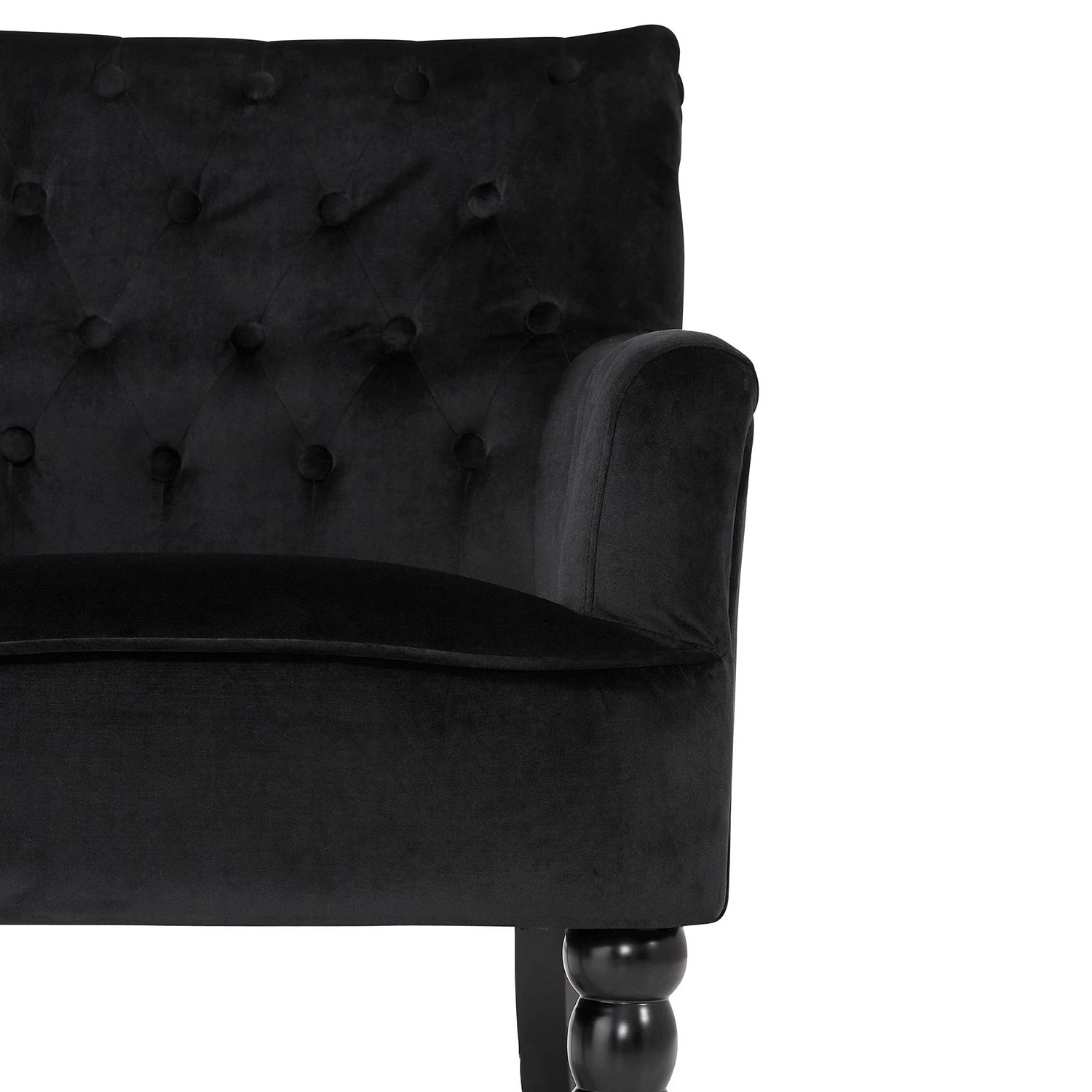 Red Living Chaise à accoudoirs Adora - Noir 5 Red Living Chaise à accoudoirs Adora - Noir – Image 5