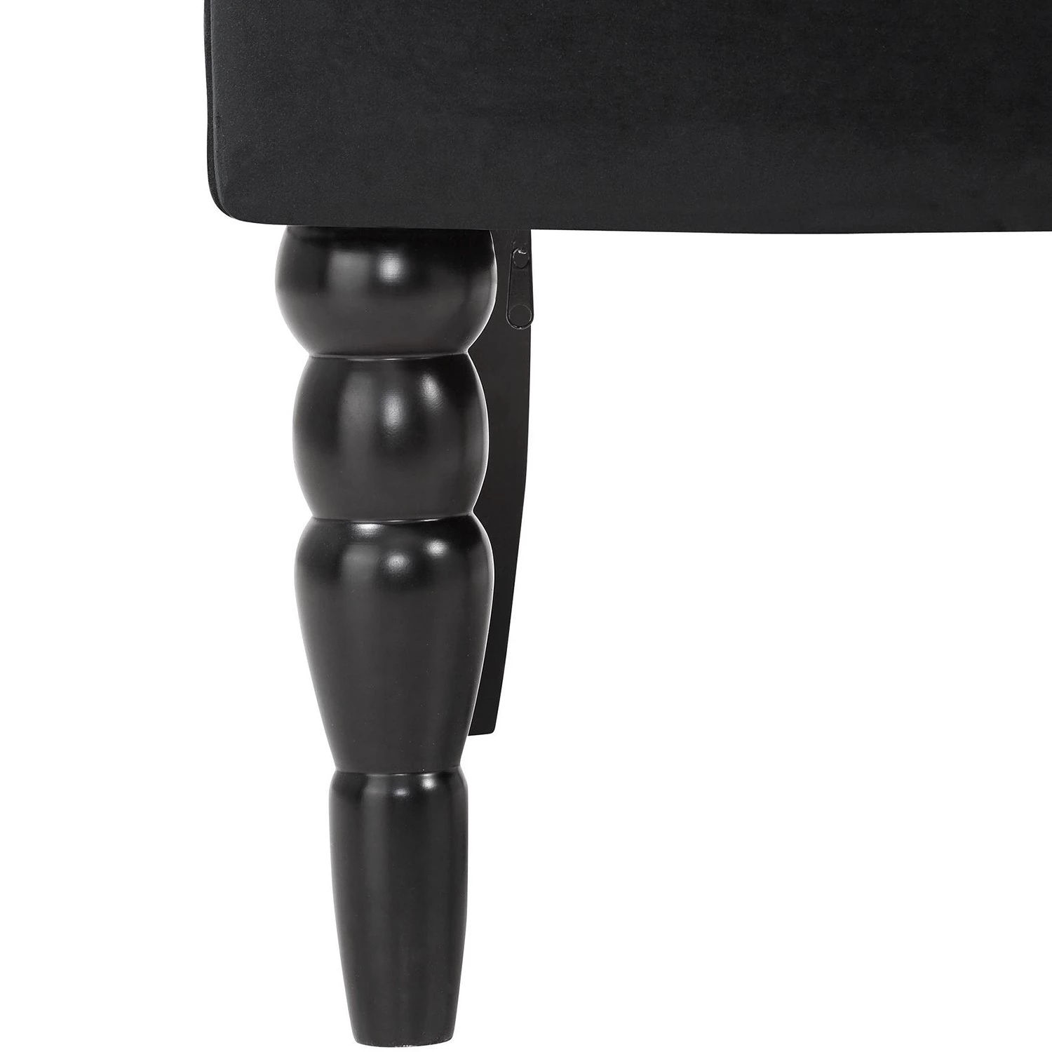 Red Living Chaise à accoudoirs Adora - Noir 6 Red Living Chaise à accoudoirs Adora - Noir – Image 6