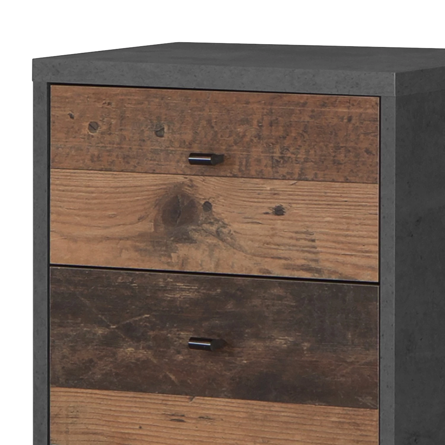 Loftscape Buffet Rison I - Gris foncé / Imitation bois ancien 6 Loftscape Buffet Rison I - Gris foncé / Imitation bois ancien – Image 6