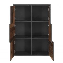 Loftscape Buffet Rison V - Gris foncé / Imitation bois ancien -Meubles de salle à manger Soldes Magasin 1000272365 210819 07024300051 DETAILS P000000001000272365